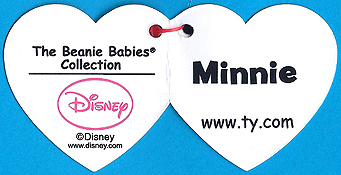 Minnie (purple dress, Disney Sparkle - swing tag inside