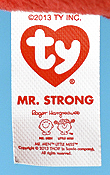 Mr. Strong - tush tag front