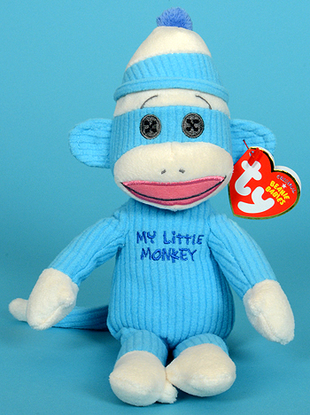 My Little Monkey (blue) - Ty Beanie Babies
