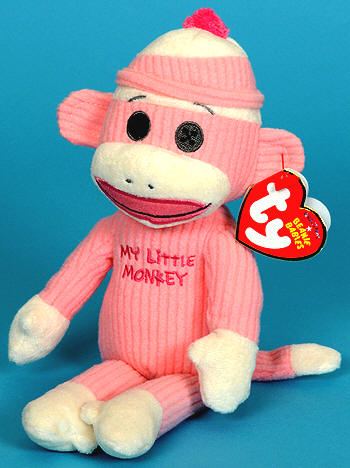 My Little Monkey (pink) - Ty Beanie Baby
