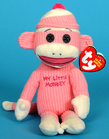My Little Monkey (pink) - Ty Beanie Babies