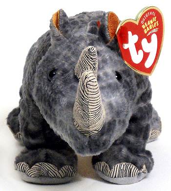 Nami - black rhinoceros - Ty Beanie Babies
