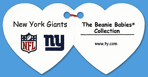 New York Giants - swing tag inside