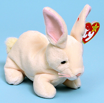 Nibbler - bunny - Ty Beanie Baby