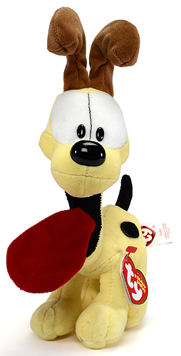 Odie (cartoon version) - dog - Ty Beanie Babies