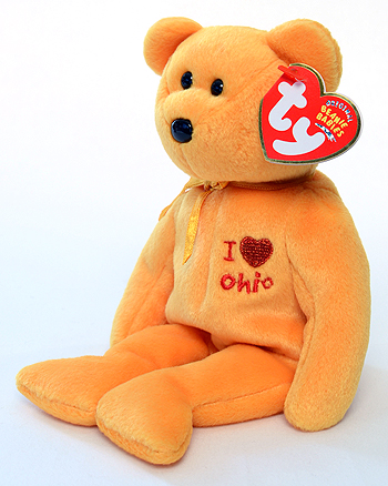 Ohio - bear -  Ty Beanie Babies