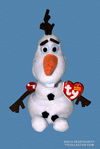 Olaf (frozen, with sound) - snowman - Ty Beanie Babies