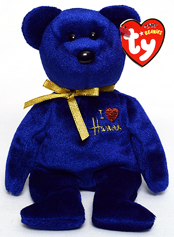 Omnia (red heart) - Bear - Ty Beanie Babies