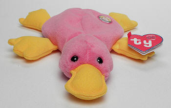 Patti (light pink, BBOC Original 9 replica) - platypus - Ty Beanie Babies