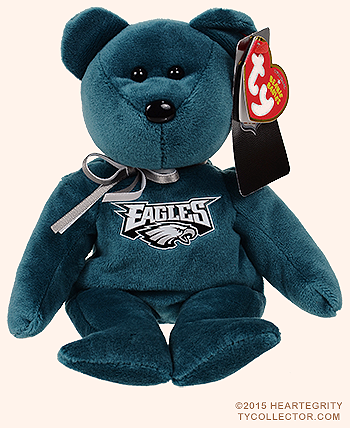 Philadelphia Eagles - bear - Ty Beanie Babies
