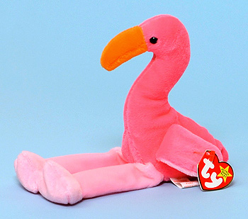 Pinky - flamingo - Ty Beanie Baby