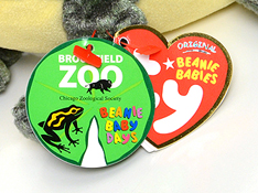 Ponder - Brookfield Zoo swing tag front