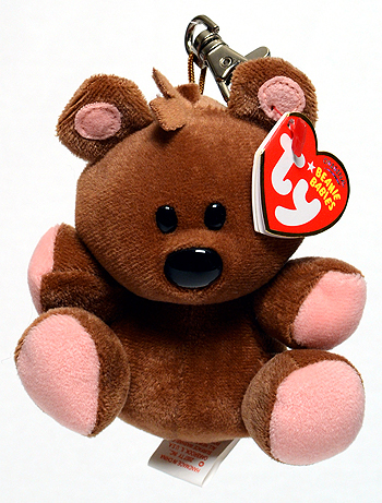 Pooky (key-clip)- teddy bear - Ty Beanie Babies