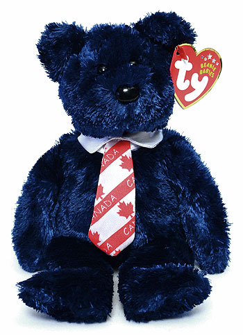 Pops (Canada necktie) - Bear - Ty Beanie Babies