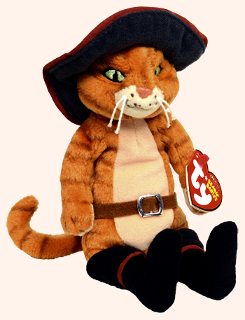Puss In Boots - cat - Ty Beanie Babies