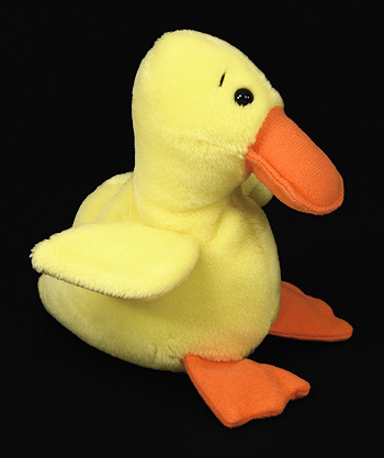 Quackers (with wings ) - duck - Ty Beanie Baby