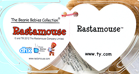 Rastamouse - swing tag inside
