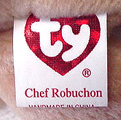 Chef Robuchon - tush tag front