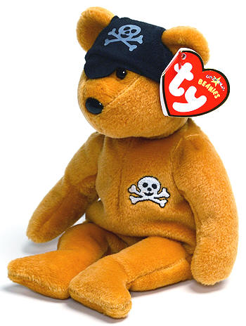 Roger - bear - Ty Beanie Baby