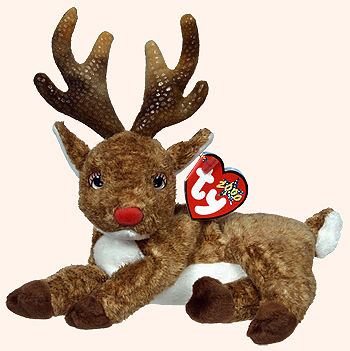 Roxie (red nose) - reindeer - Ty Beanie Baby