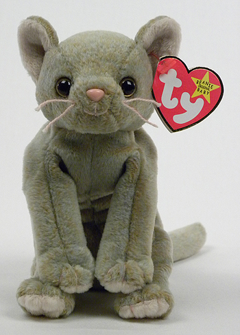 Scat (smiling) - cat - Ty Beanie Babies