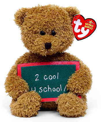 School Rocks (2 cool 4 school) - bear - Ty Beanie Babies