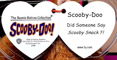 Scooby-Doo - swing tag inside
