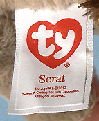 Scrat (Ice Age) - tush tag front