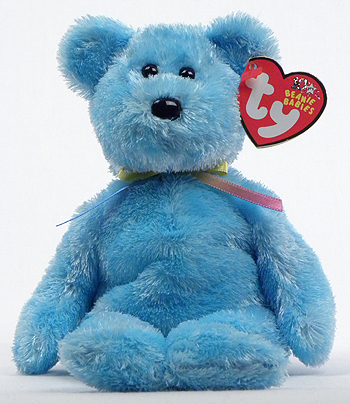 Sherbet (blue) - bear - Ty Beanie Babies