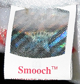 Smooch - tush tag front