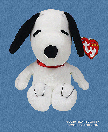 Snoopy (non-musical, UK) - beagle - Ty Beanie Baby