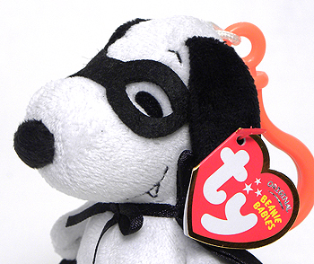 Snoopy Vampire (key-clip) - beagle - Ty Beanie Babies