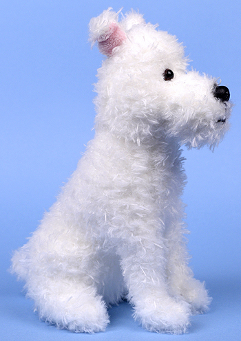 Snowy - wire-haired terrier dog - Ty Beanie Baby