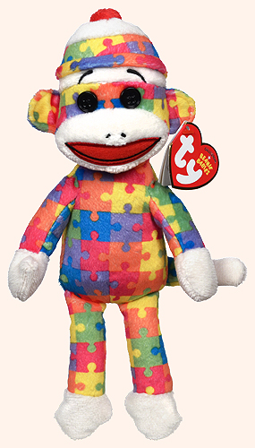 Sock Monkey (jigsaw) - Ty Beanie Babies
