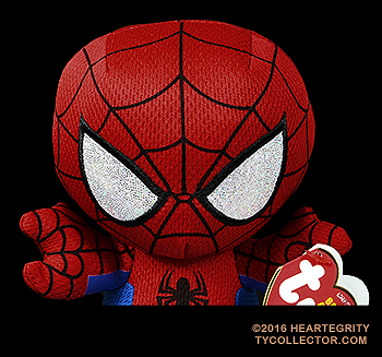Spider-Man - superhero - Ty Beanie Babies