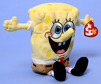 SpongeBob (Best Day Ever) - sponge - Ty Beanie Baby