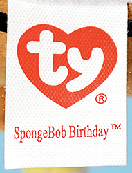 SpongeBob Birthday (2012) - tush tag front
