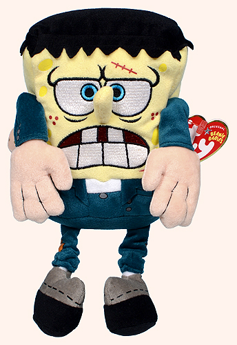 SpongeBob FrankenStein - sponge - Ty Beanie Babies