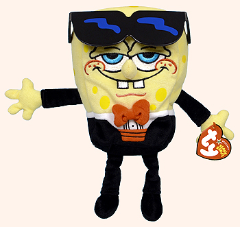 SpongeBob TuxedoPants - sponge - Ty Beanie Babies