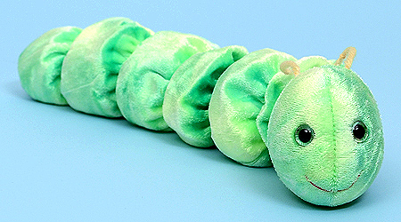 Squirmy - worm - Ty Beanie Babies