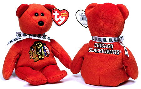 Stanley (red) - bear - Ty Beanie Baby