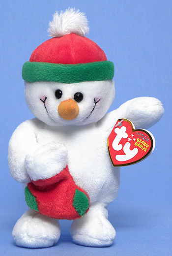 Stockings - snowman - Ty Beanie Babies