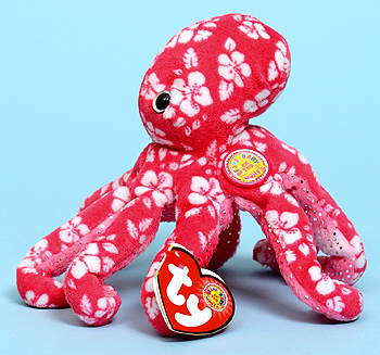 Surfin' - octopus - Ty BBOM Beanie Baby
