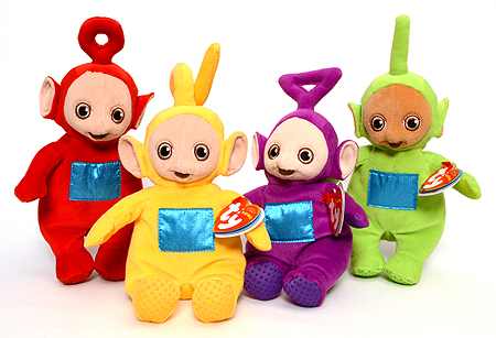 Teletubbies group - Ty Beanie Babies
