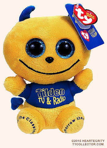 Tilden Beanie Mascot Yellow - devil - Ty Beanie Babies