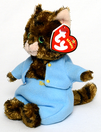 The Tale of Tom Kitten (gold thread) - cat - Ty Beanie Baby