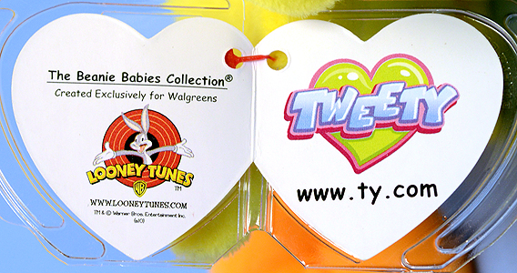 Tweety (Looney Tunes) - swing tag inside