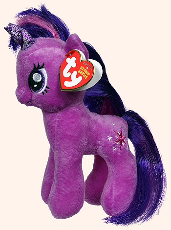 Twilight Sparkle (original version without wings) - unicorn pony - Ty Beanie Babies