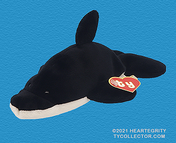 Splash (original 9) - whale - Ty Beanie Baby