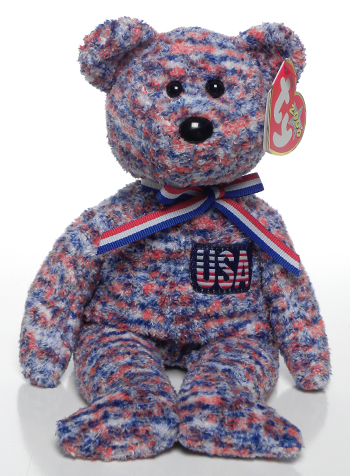 USA - bear - Ty Beanie Babies